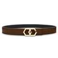 Canary Dark Brown Noche Belt Reversible